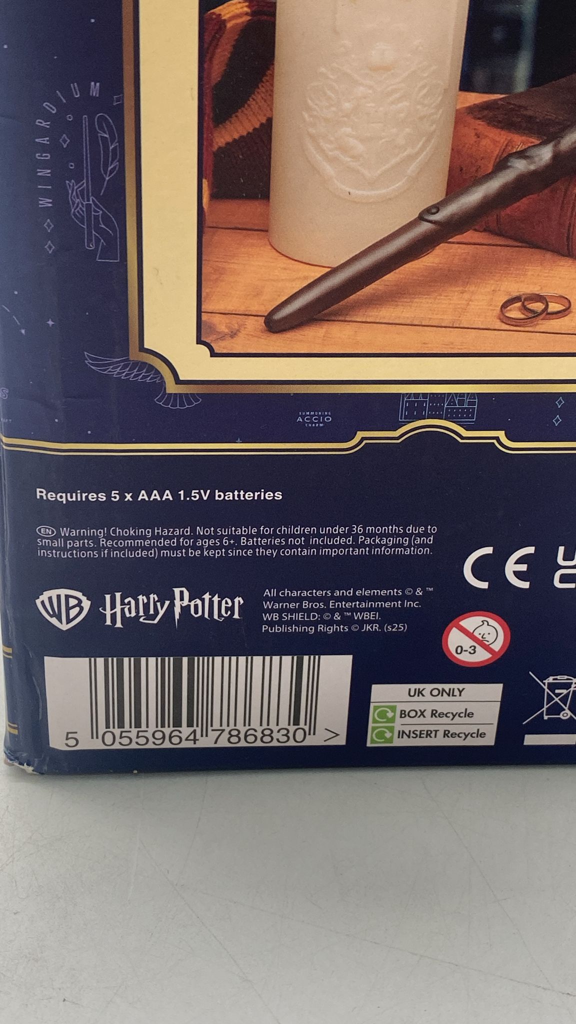 🪄 Paladone Hogwarts Kerzenlicht mit Zauberstab-Fernbedienung – Harry Potter Lampe - neu