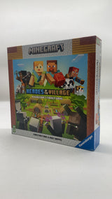 🎮 Minecraft Heroes of the Village Brettspiel – Gesellschaftsspiel ab 7 Jahre - neu