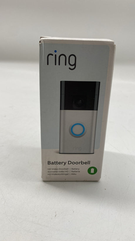 🔔 Ring Akku Videotürklingel Battery Video Doorbell Nickel matt – neu