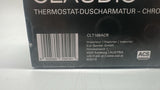 EISL Duscharmatur CLAUDIO Chrom, Mischbatterie mit Thermostat, Thermostatarmatur mit Sicherheitssperre bei 38°C, Duscharmatur mit Wassersparfunktion - neu