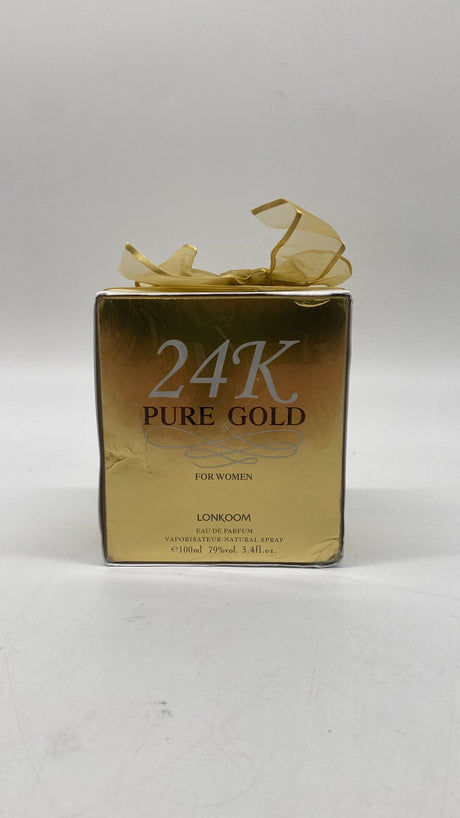🌸 Lonkoom 24K Pure Gold Eau de Parfum 100 ml – Damenparfum - neu