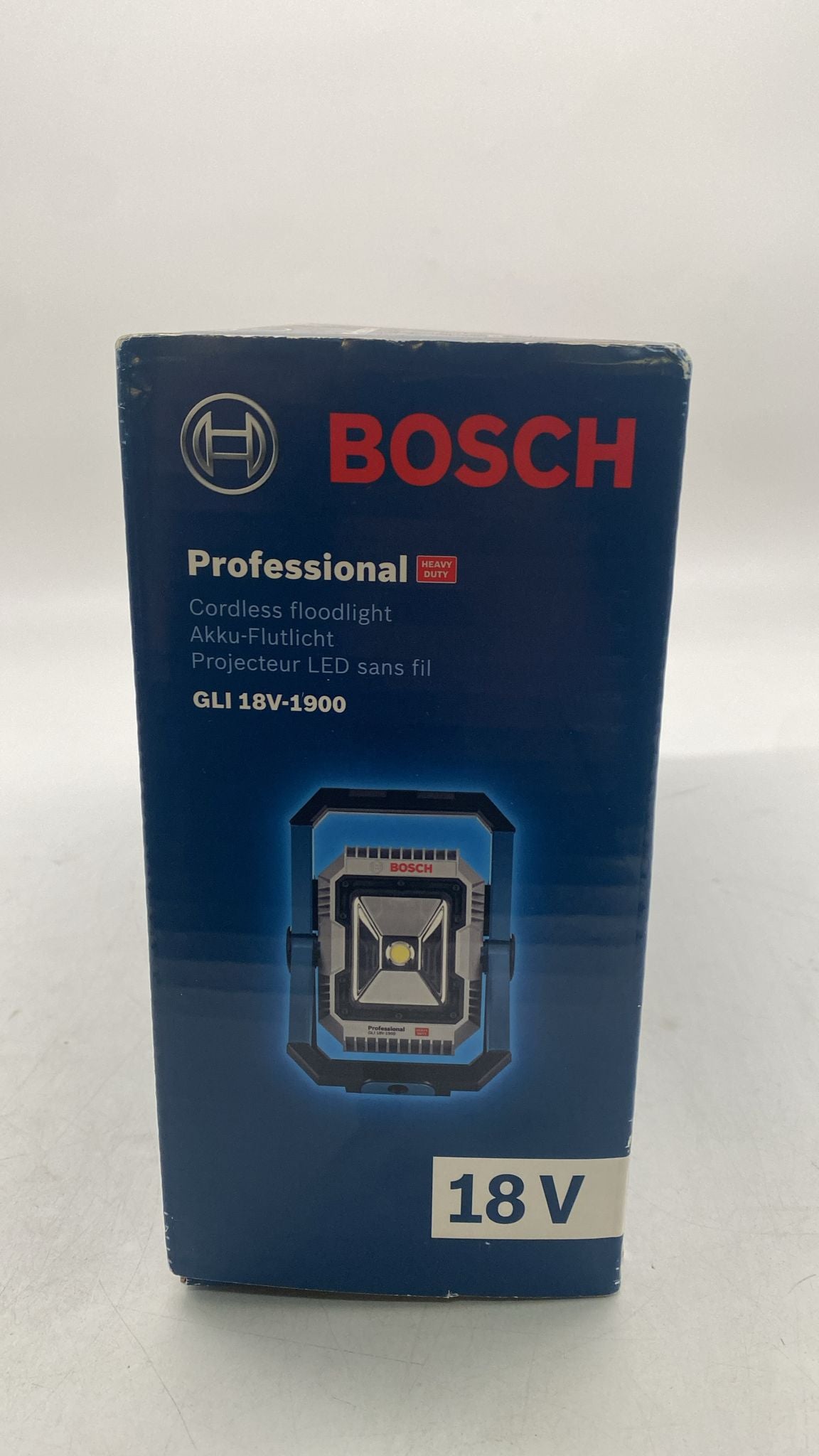 💡 Bosch PRO GLI 18V-1900 – Akku Bauleuchte LED Arbeitsleuchte - neu