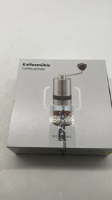☕ Silberthal Kaffeemühle manuell – Edelstahl Keramikmahlwerk einstellbar - neu