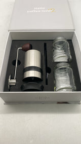 ☕ Silberthal Kaffeemühle manuell – Edelstahl Keramikmahlwerk einstellbar - neu