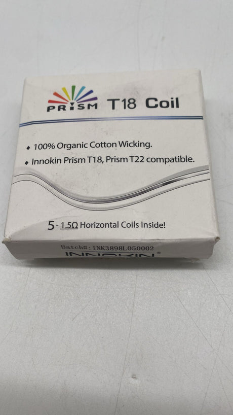 💨 INNOKIN Endura T18/T22 Coils 1,5 Ohm – Prism Verdampfer, 5er Pack - B-Ware