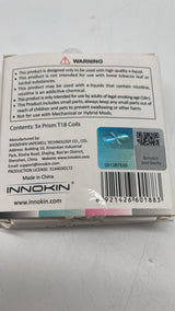 💨 INNOKIN Endura T18/T22 Coils 1,5 Ohm – Prism Verdampfer, 5er Pack - B-Ware