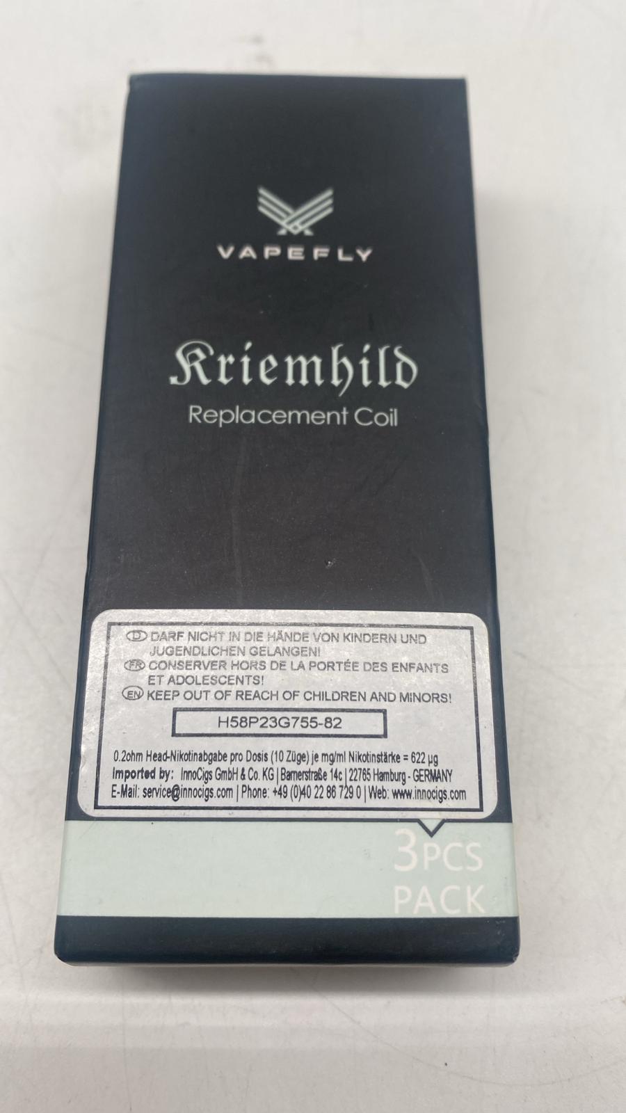 💨 Vapefly Kriemhild Mesh Coils 0,2 Ohm – DL, 3er Pack, silber - B-Ware