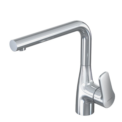 🚰 VIGOUR derby Einhand-Spültischbatterie – L-Auslauf 360°, verchromt, neu