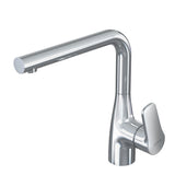 🚰 VIGOUR derby Einhand-Spültischbatterie – L-Auslauf 360°, verchromt, neu