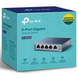 🌐 TP-Link TL-SG105 5-Port Gigabit Switch – Desktop Netzwerk Switch - neu