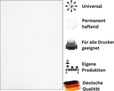 📦 KEEY Selbstklebende Etiketten A4 – 100 Blatt (B-Ware)
