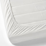 👶 LEN Spannbettlaken 60×120 cm Weiß – 2er Set Babybett, 100% Baumwolle, neu