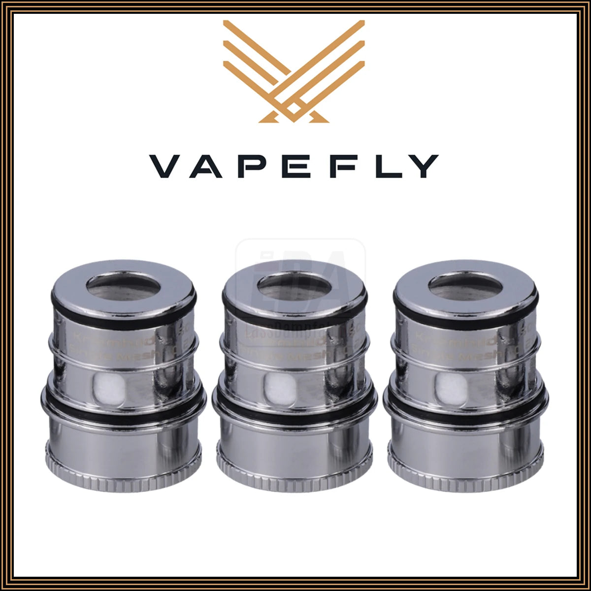 💨 Vapefly Kriemhild Mesh Coils 0,2 Ohm – DL, 3er Pack, silber - B-Ware