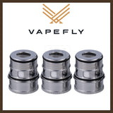 💨 Vapefly Kriemhild Mesh Coils 0,2 Ohm – DL, 3er Pack, silber - B-Ware